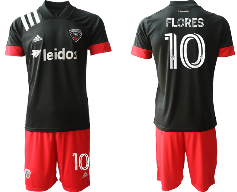 Men 2020-2021 club Washington DC Union home #10 black Soccer Jerseys->other club jersey->Soccer Club Jersey